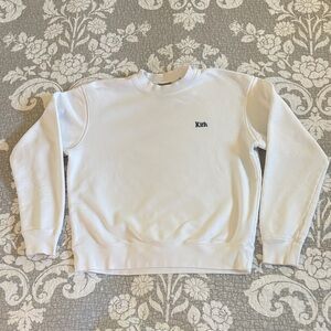 Kith Classic White Crewneck ~ Size Small